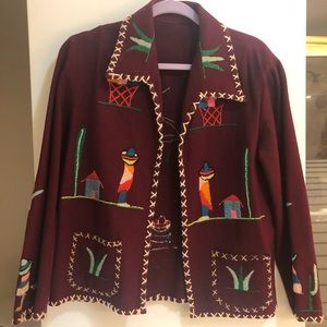 Authentic handmade blazer from Mexico